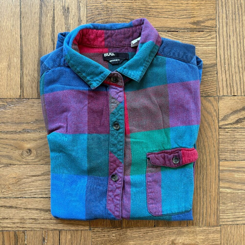 Urban Outfitters BDG Buffalo Plaid Button Down Shirt